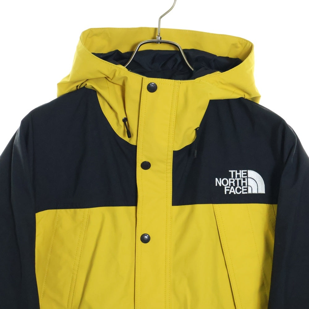 THE NORTH FACE(ザノースフェイス) GORE-TEX MOUNTAIN LIGHT JACKET ゴアテックス ナイロン ラマウンテンライトジャケット フーデッドマウンテンパーカ イエロー/ブラック NP11834