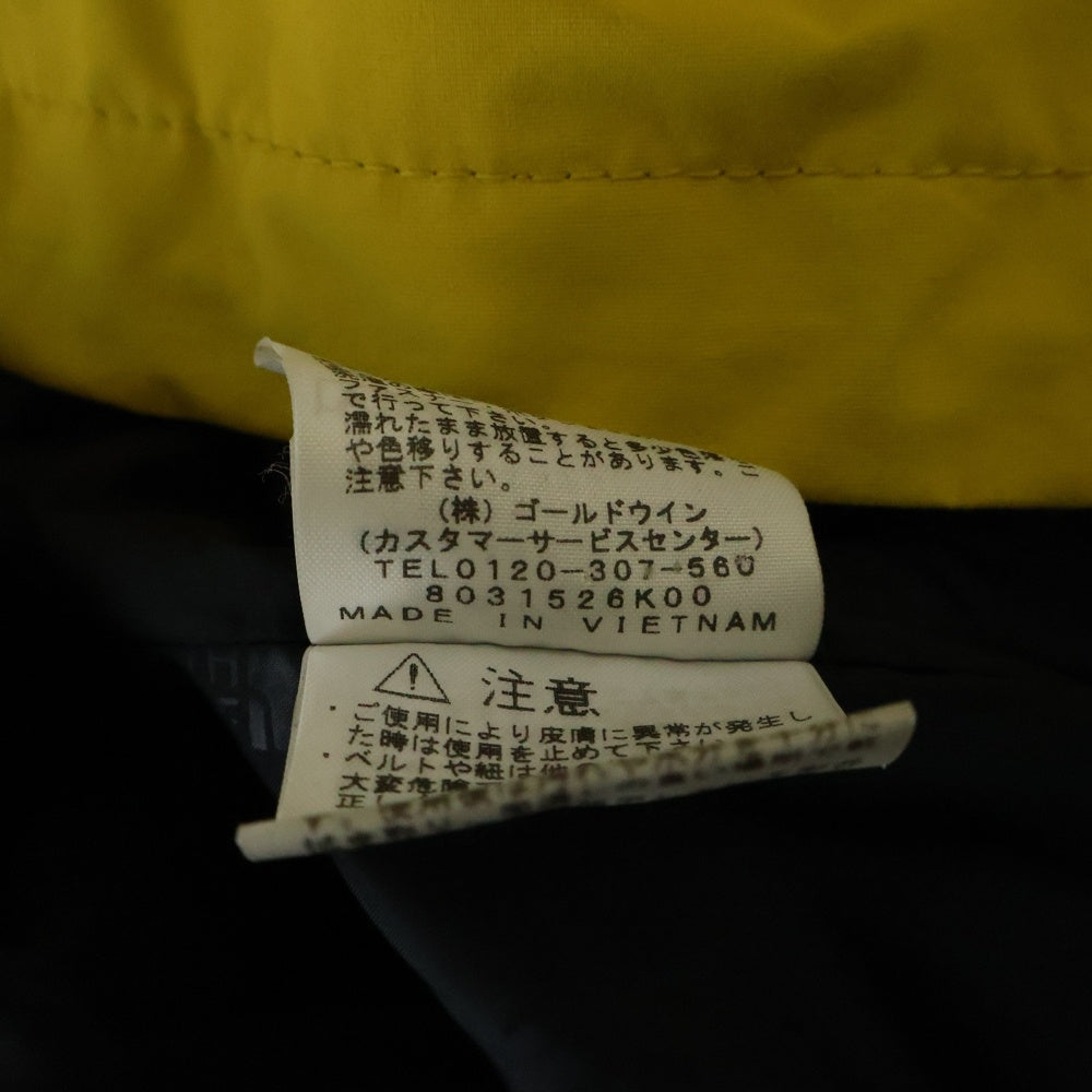 THE NORTH FACE(ザノースフェイス) GORE-TEX MOUNTAIN LIGHT JACKET ゴアテックス ナイロン ラマウンテンライトジャケット フーデッドマウンテンパーカ イエロー/ブラック NP11834
