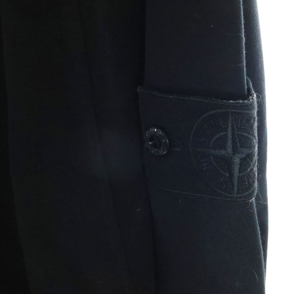 STONE ISLAND(ストーンアイランド) GHOST PIECE ゴーストピース ワッペン長袖Tシャツ ロングスリーブカットソー ロンT ブラック K1S156100011 S00F3V0020