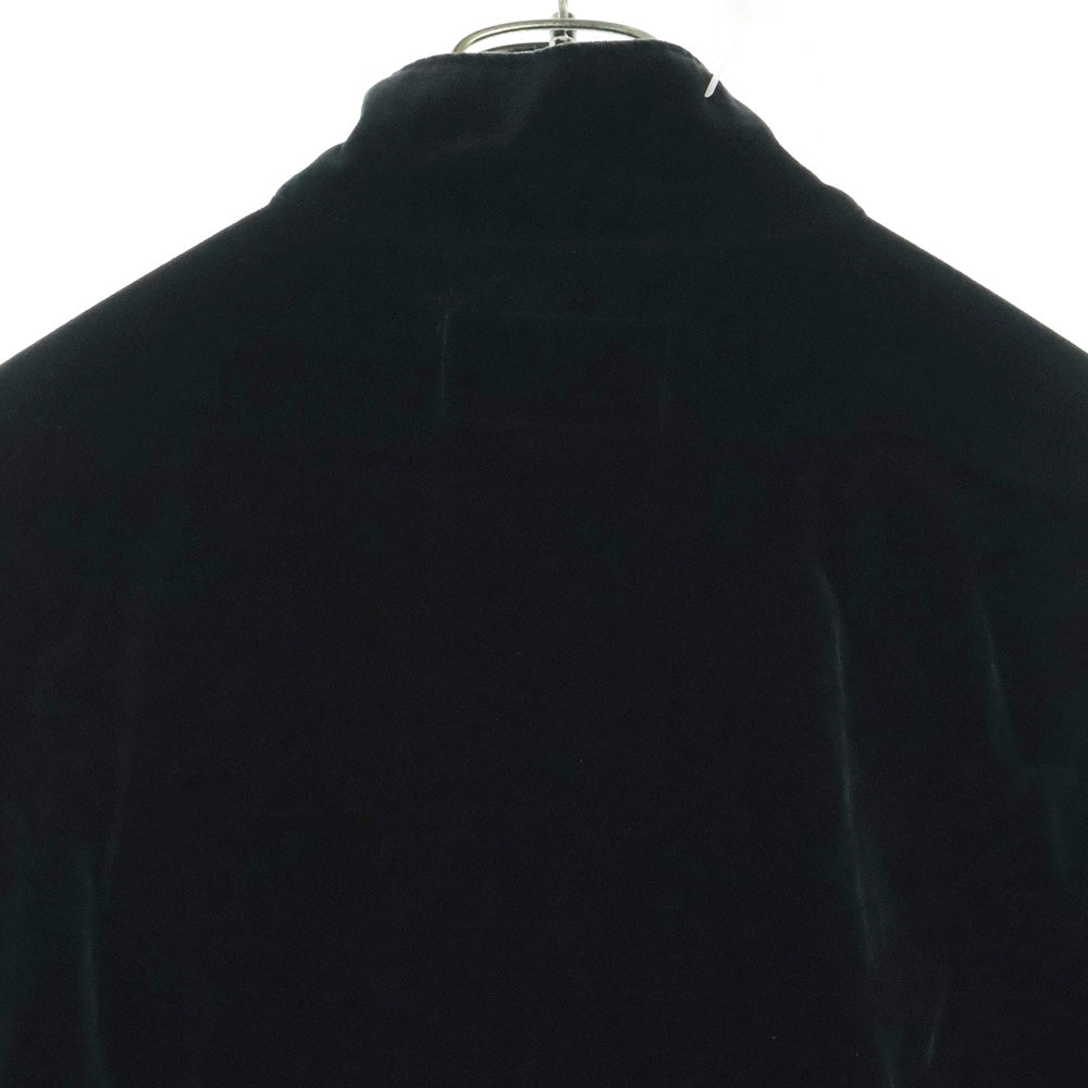 WACKO MARIA(ワコマリア) VELVET TRACK JACKET ロゴ刺繍ベロアトラックジャケット ブラック