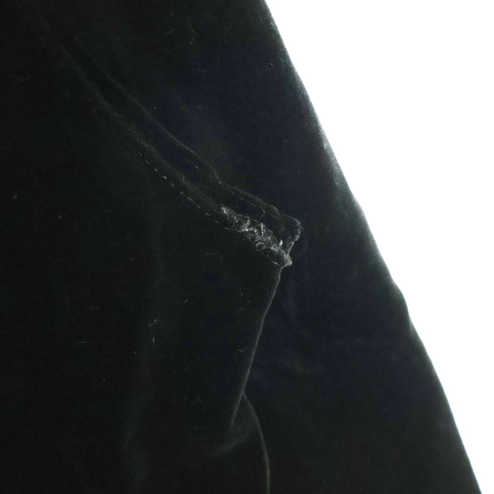 WACKO MARIA(ワコマリア) VELVET TRACK JACKET ロゴ刺繍ベロアトラックジャケット ブラック