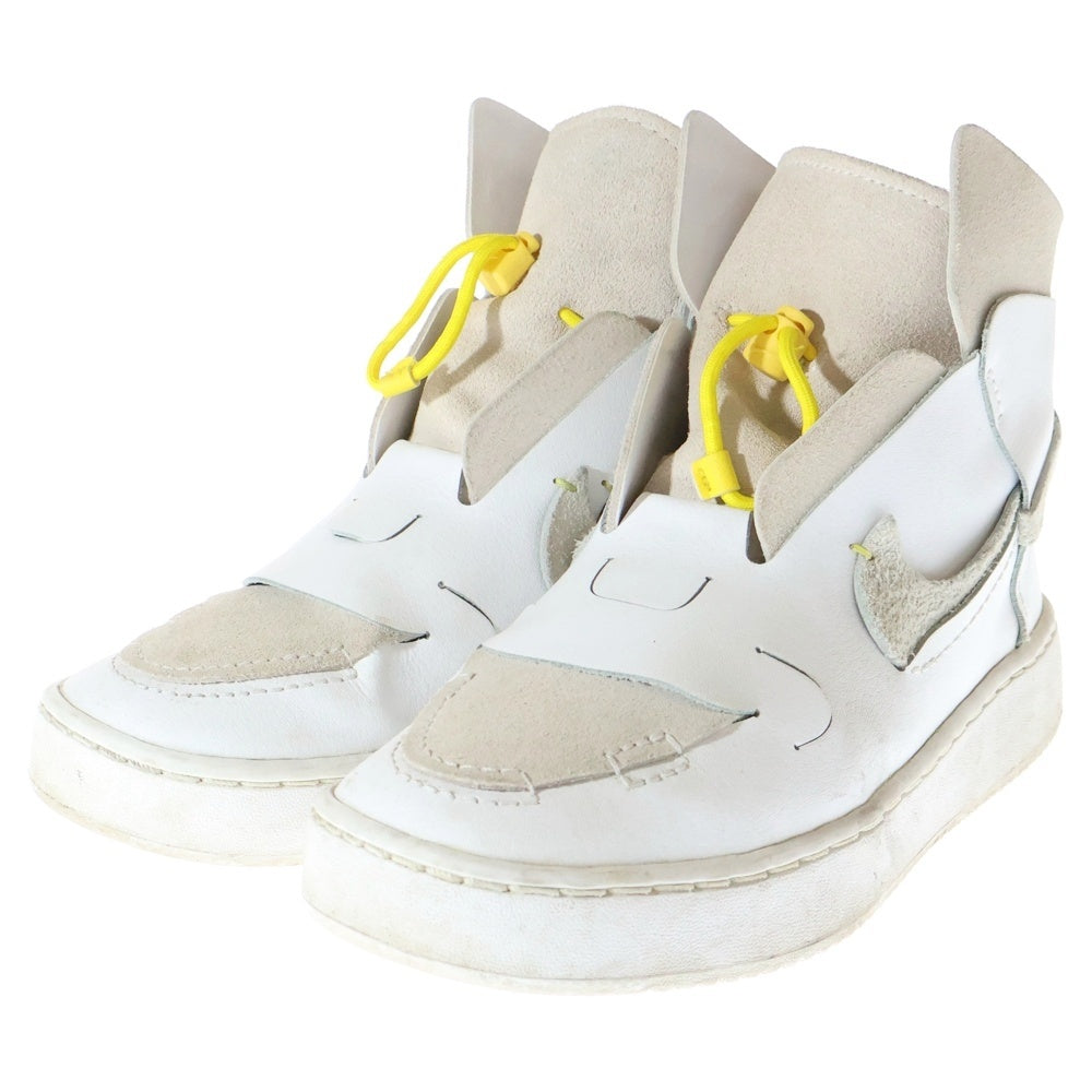NIKE(ナイキ) Women's Vandalised LX White Platinum Tint BQ3610-100 ウィメンズ バンダライズド LX ホワイト プラチナム ティント ハイカットスニーカー US5.5/22.5cm