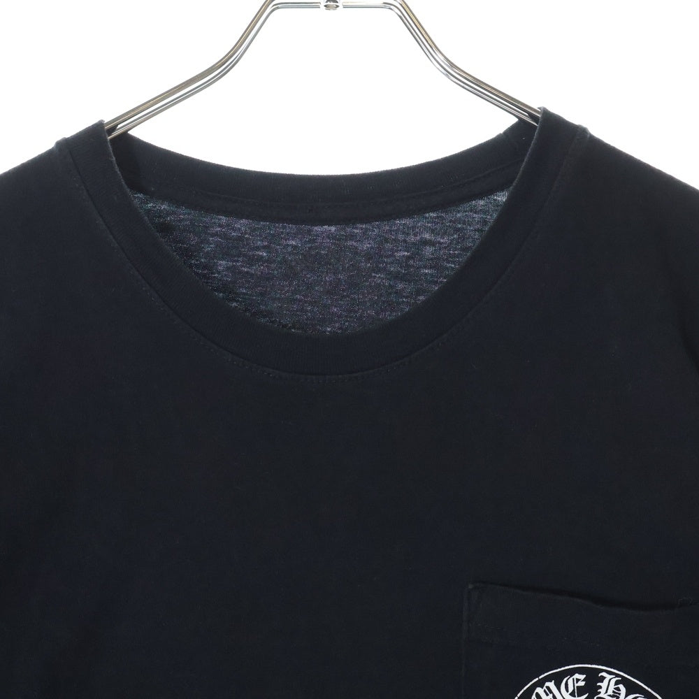 CHROME HEARTS(クロムハーツ) Horseshoe Tee ホースシューロゴ クルーネック半袖Tシャツカットソー ブラック