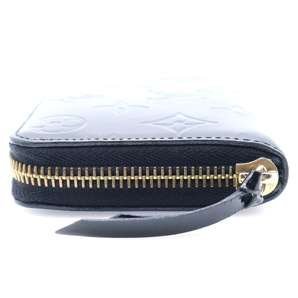 LOUIS VUITTON(ルイヴィトン) モノグラム・ヴェルニ ポルトフォイユ・クレマンス ラウンドファスナー長財布 ブラック M90920