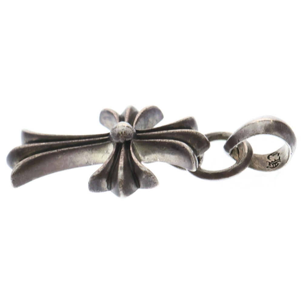 CHROME HEARTS(クロムハーツ) CH CRS SML W/BALE Wベイル スモールCHクロス ペンダントトップ シルバー BCA218