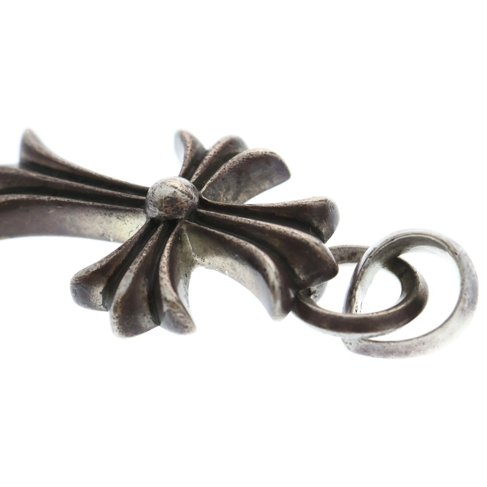 CHROME HEARTS(クロムハーツ) CH CRS SML W/BALE Wベイル スモールCHクロス ペンダントトップ シルバー BCA218