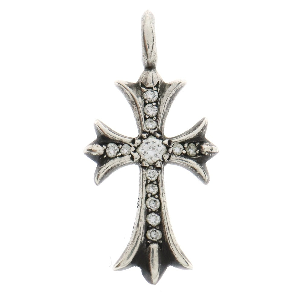 CHROME HEARTS(クロムハーツ) TNY CRSF P/DIA タイニーファットクロス PAVEダイヤ ペンダントトップ シルバー BCA323