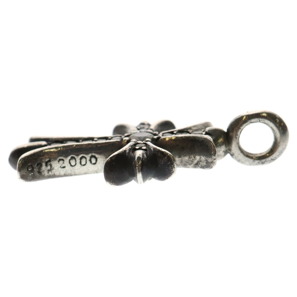 CHROME HEARTS(クロムハーツ) TNY CRSF P/DIA タイニーファットクロス PAVEダイヤ ペンダントトップ シルバー BCA323