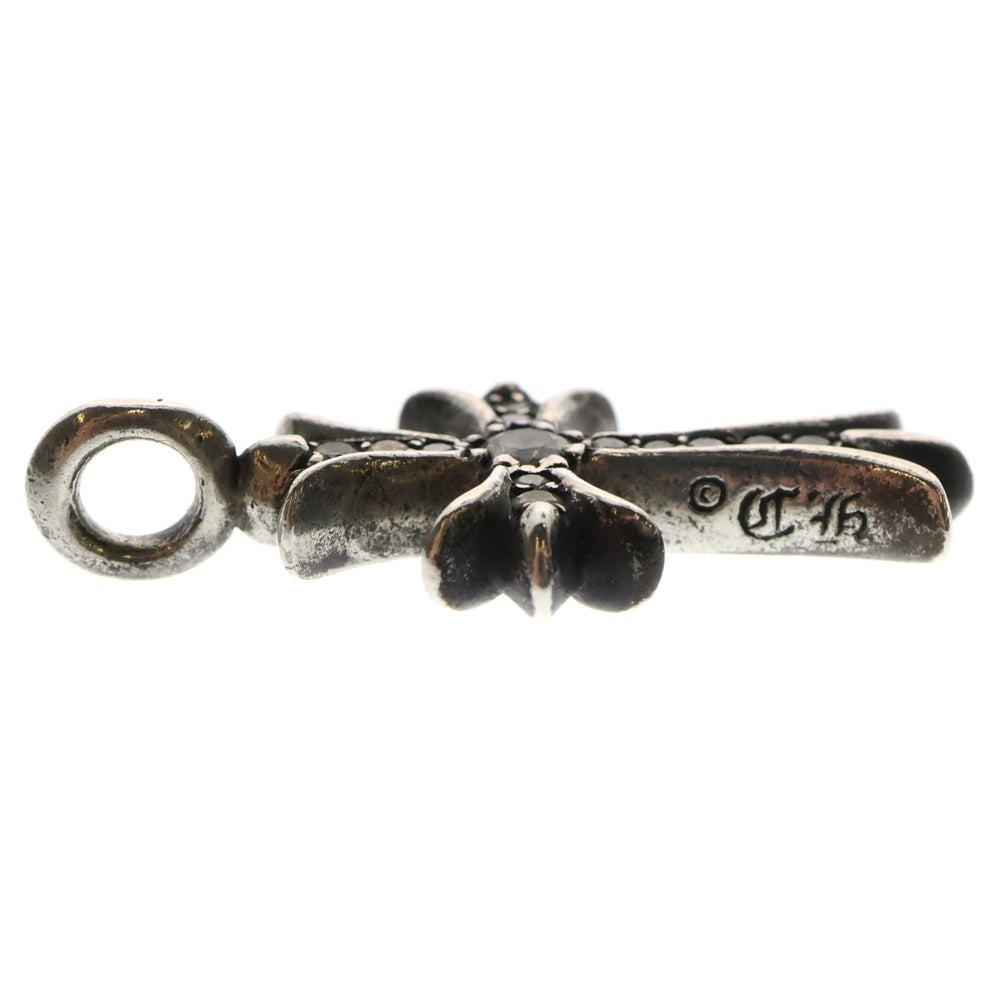 CHROME HEARTS(クロムハーツ) TNY CRSF P/DIA タイニーファットクロス PAVEダイヤ ペンダントトップ シルバー BCA323