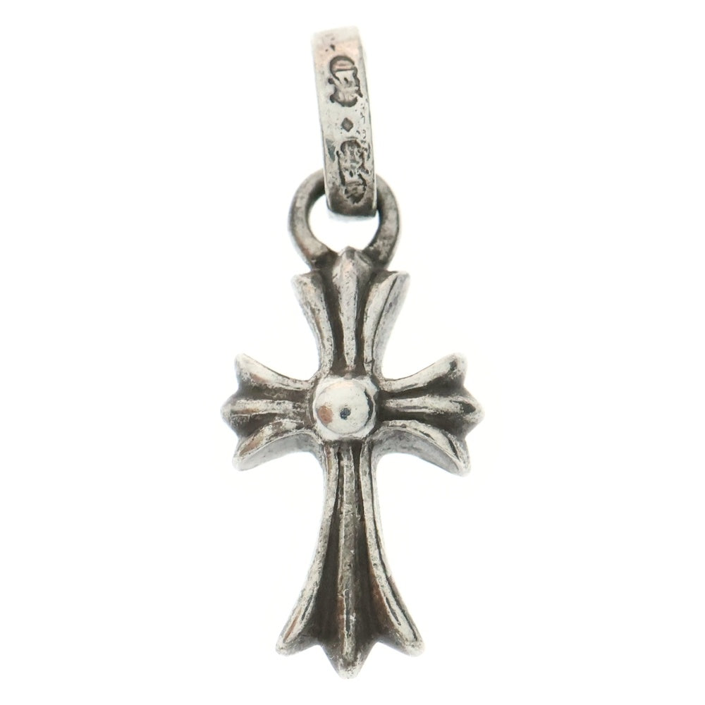 CHROME HEARTS(クロムハーツ) CRS BBYFAT P DMND ベイビーファットクロス PAVEダイヤ ペンダントトップ シルバー BCA234
