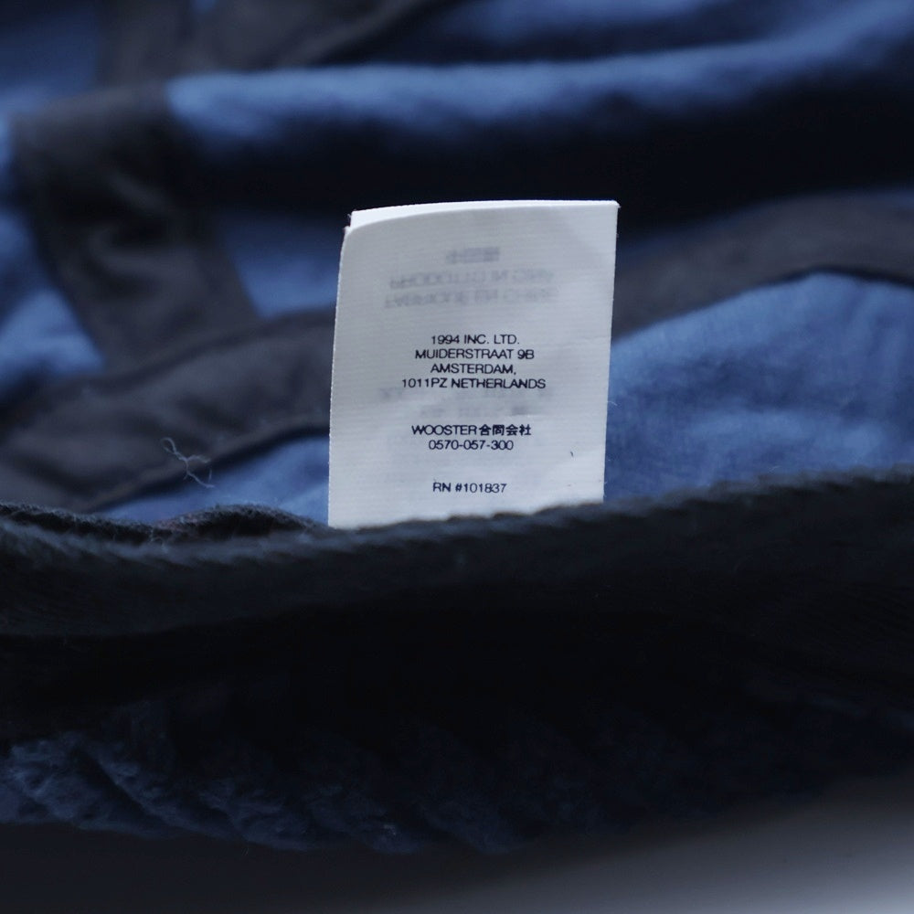 SUPREME(シュプリーム) 22SS Rope Corduroy Camp Cap ボックスロゴ コーデュロイ キャンプキャップ 帽子 ネイビー