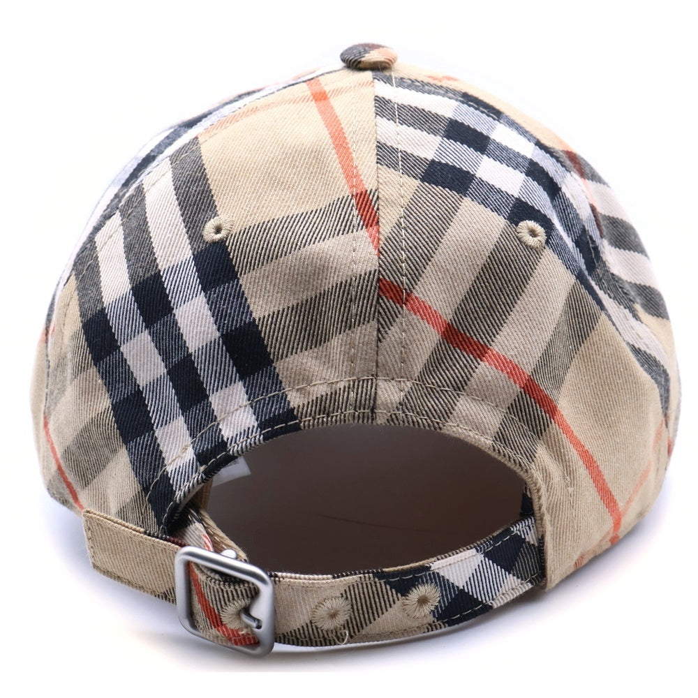 BURBERRYS(バーバリーズ) ノバチェック ロゴ ベースボールキャップ 帽子 ベージュ 8085723