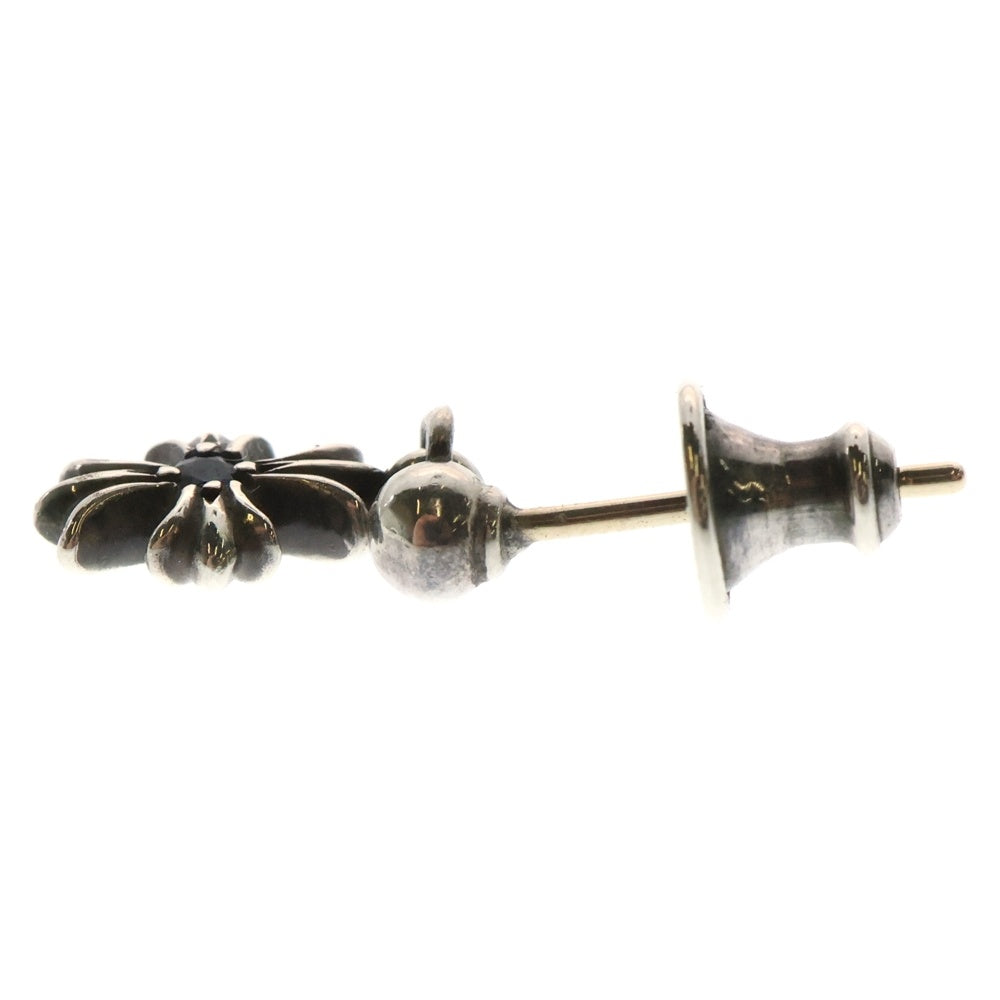 CHROME HEARTS(クロムハーツ) TNY E CH PLS 1 SAP タイニーE CHプラスドロップ 1サファイア ピアス シルバー