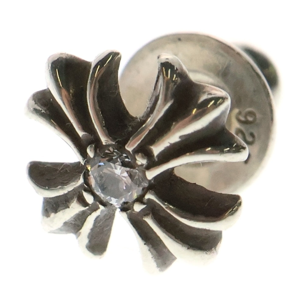 CHROME HEARTS(クロムハーツ) No2 CH PLS DIA CHプラス 1ダイヤ スタッドピアス シルバー BCA388