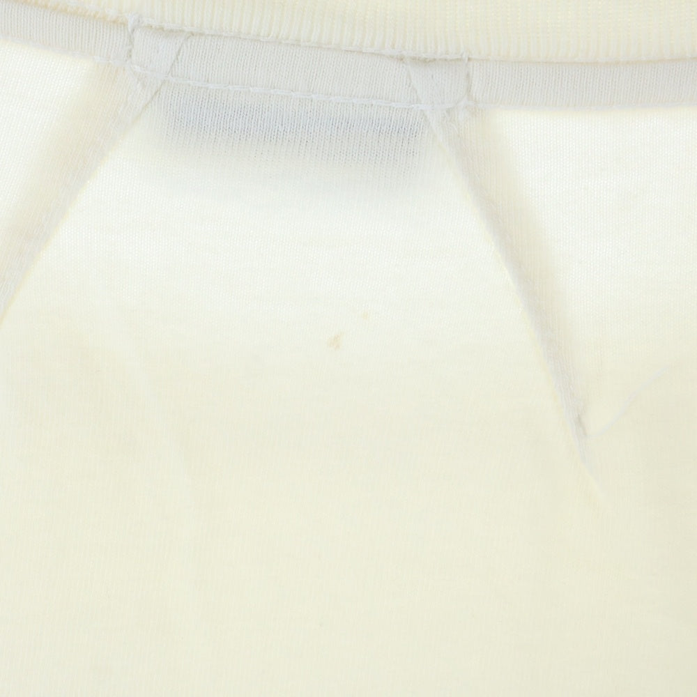 RHUDE(ルード) NICE TEE フロントロゴプリントクルーネック半袖Tシャツカットソー ホワイト