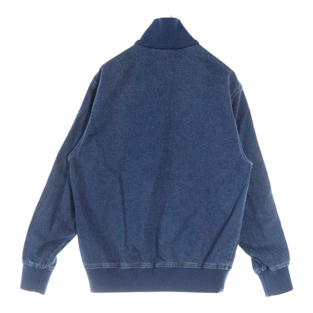adidas Originals(アディダスオリジナルス) DENIM FIREBIRD TRACKTOP JC6233 ミディアムブルーデニム ファイヤー バード ジップアップトラックジャケット インディゴ