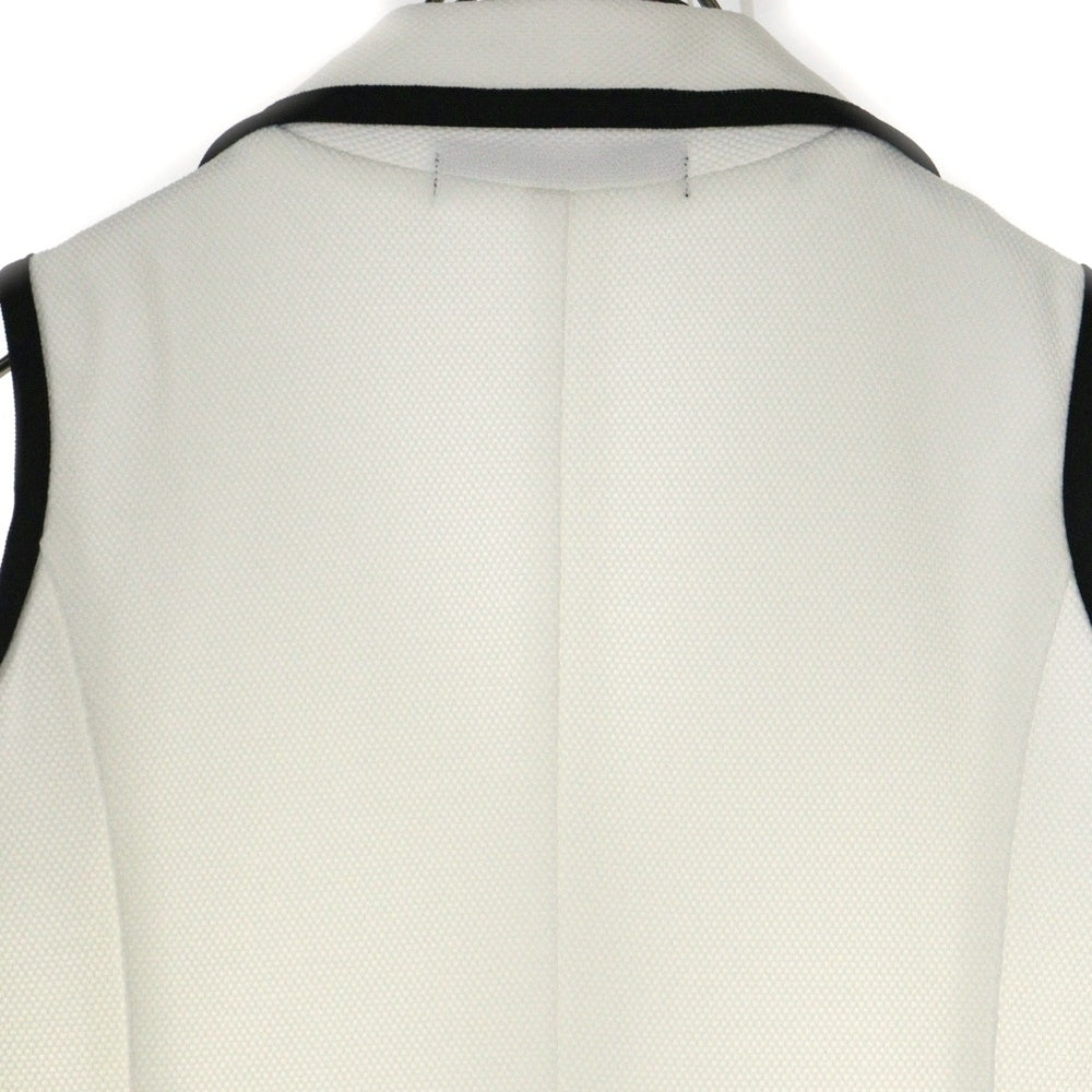 MARK&LONA(マークアンドロナ) SCULL WAPPENN ONE PIECE スカルワッペンノースリーブワンピース ホワイト MLW-9B-AP26