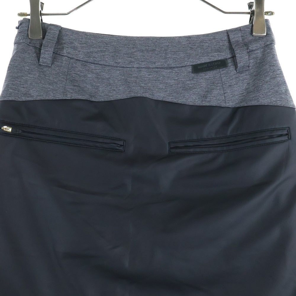 MARK&LONA(マークアンドロナ) ナイロン切り替えタイトスカート グレー MLW-0A-AE01