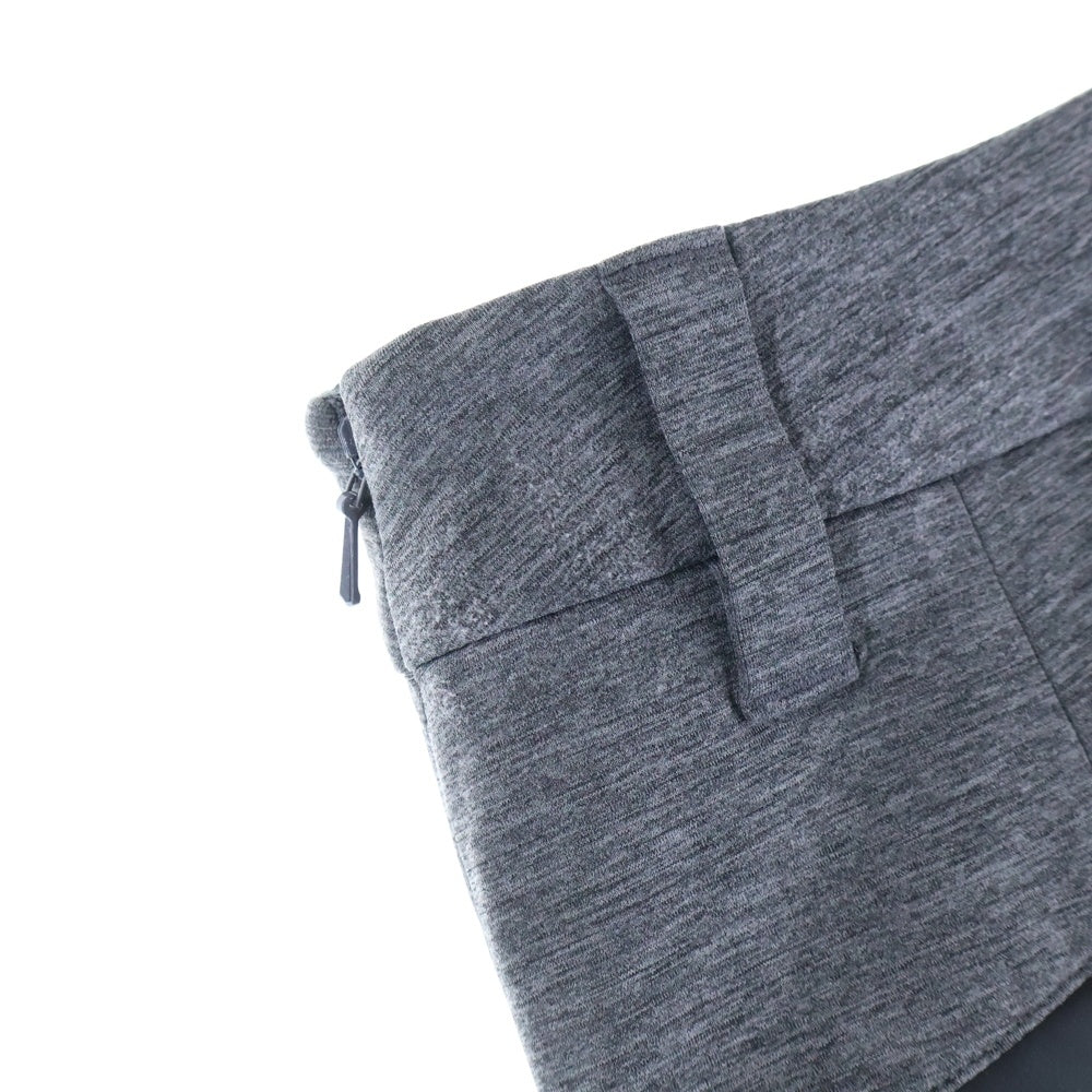 MARK&LONA(マークアンドロナ) ナイロン切り替えタイトスカート グレー MLW-0A-AE01