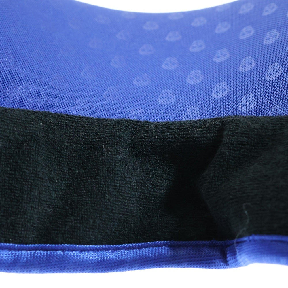 MARK&LONA(マークアンドロナ) LOGO SUN VISOR ロゴ刺繍サンバイザー ブルー MLF-9A-FC22