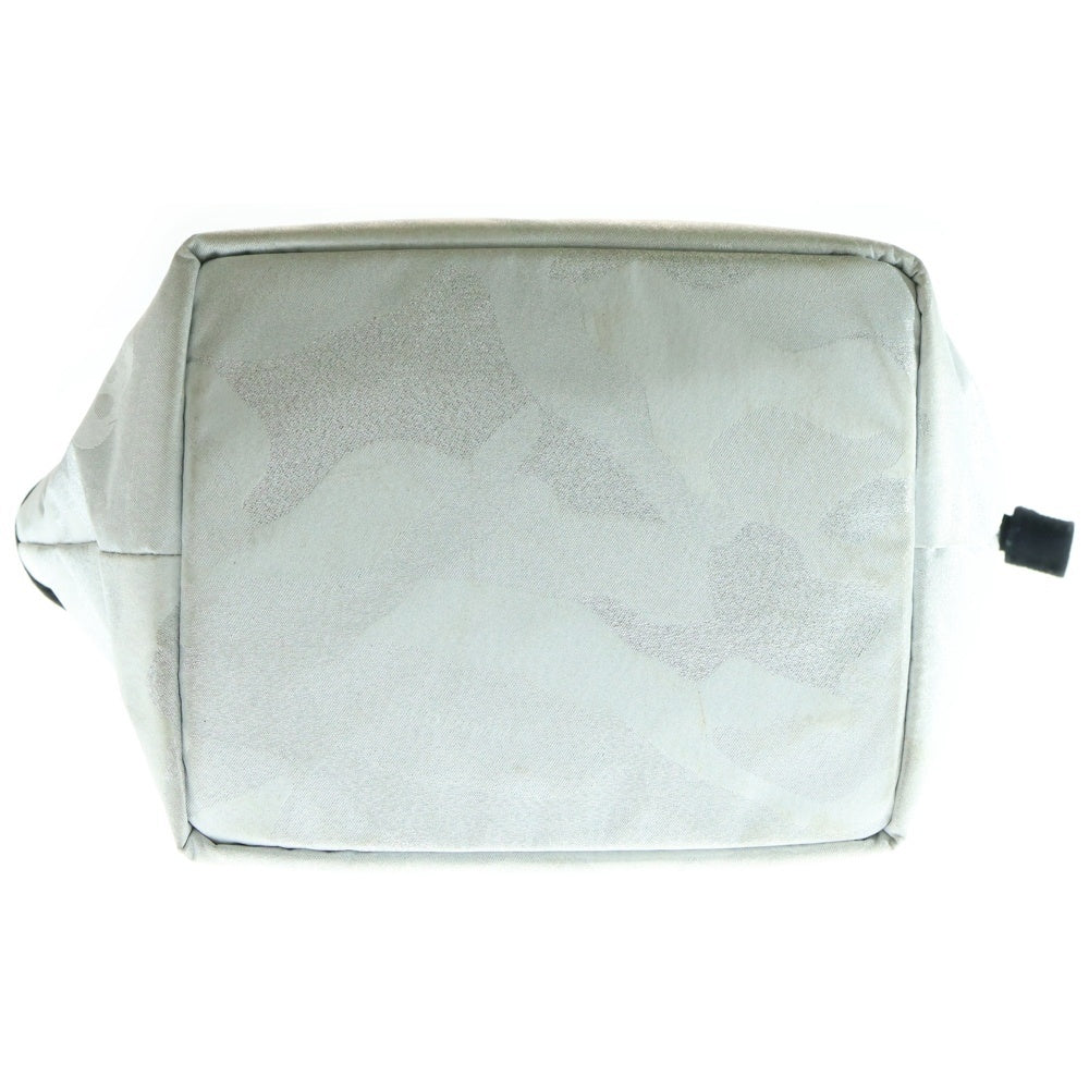 MARK&LONA(マークアンドロナ) CART BAG ロゴカートバッグ カモフラ柄 シルバー