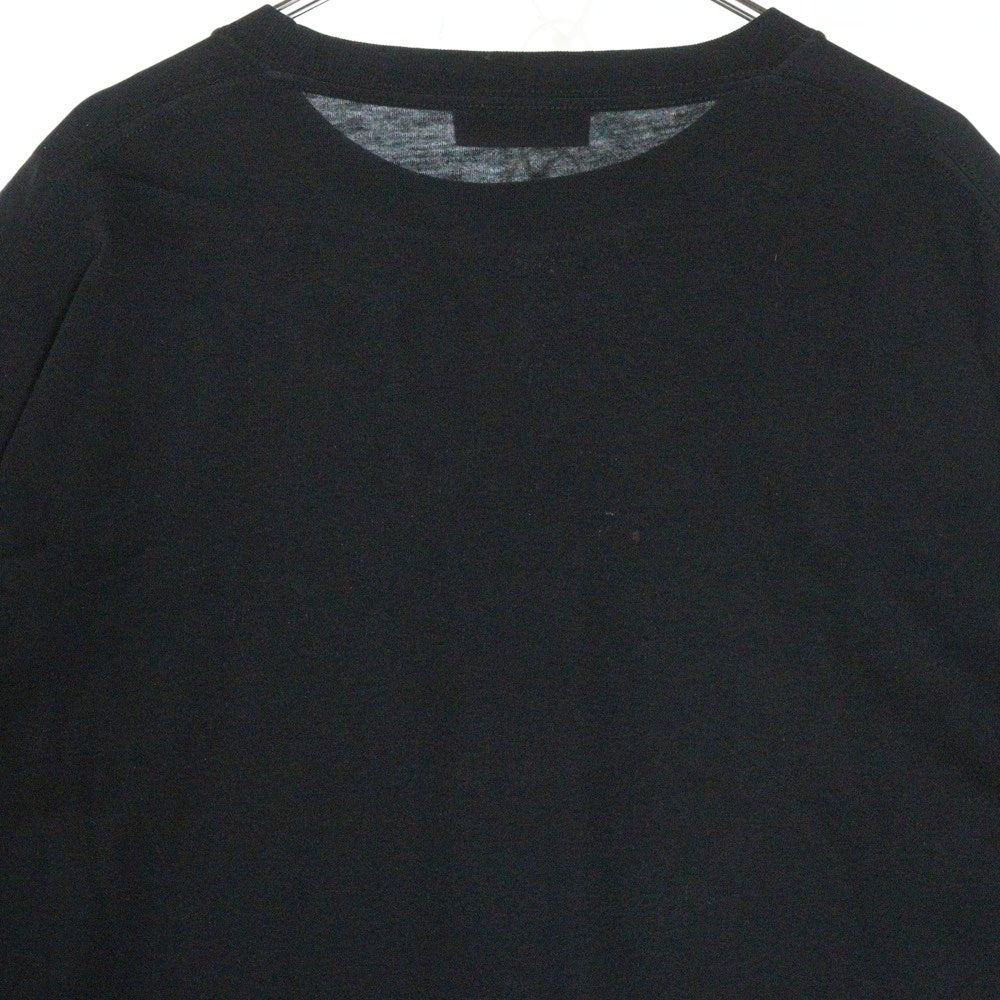 BALENCIAGA(バレンシアガ) 18AW BB Logo Print T-Shirt BBロゴプリント クルーネック半袖Tシャツカットソー ブラック 508203 TYK23