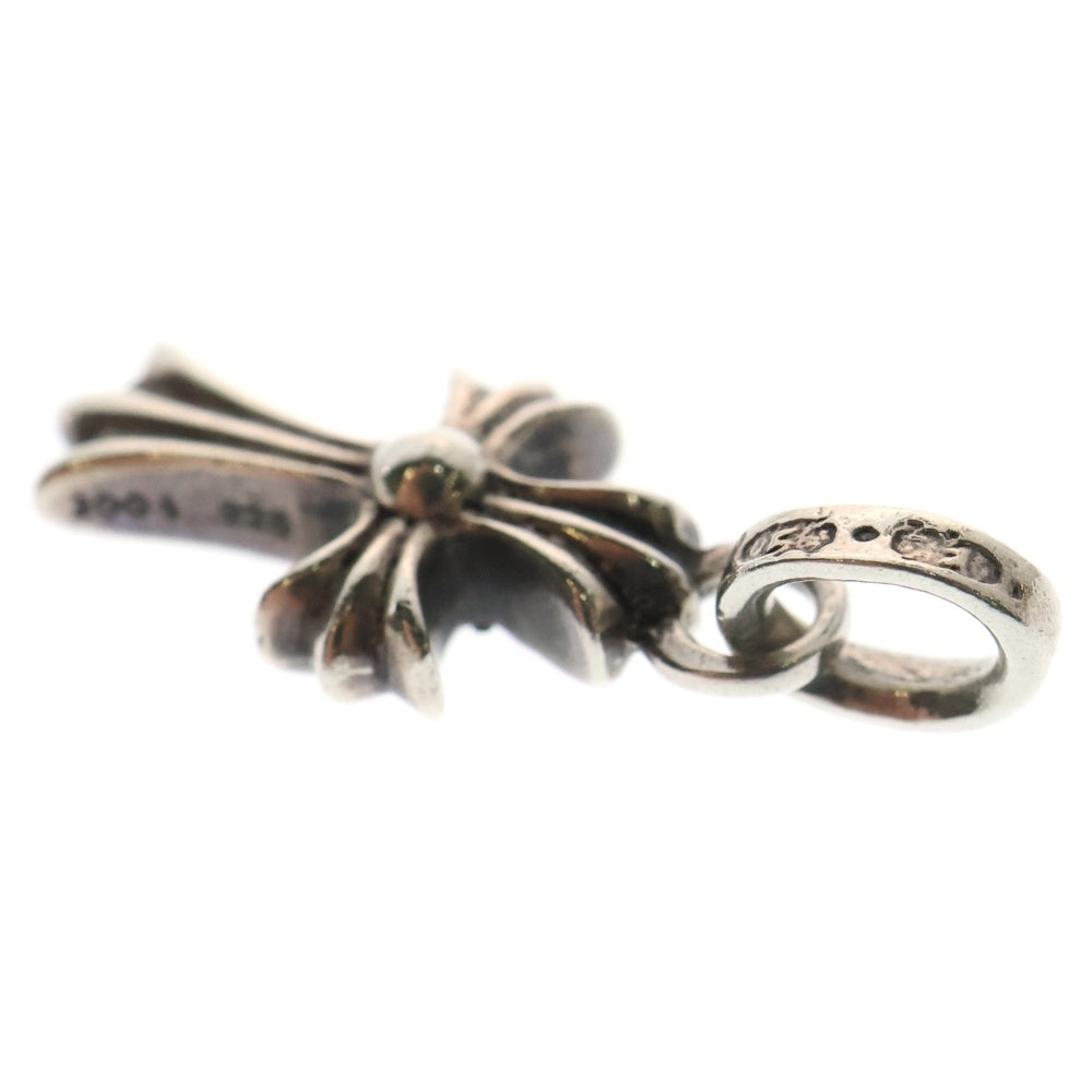 CHROME HEARTS(クロムハーツ) CRS BBYFAT P DMND ベイビーファットクロス PAVEダイヤ ペンダントトップ シルバー BCA234
