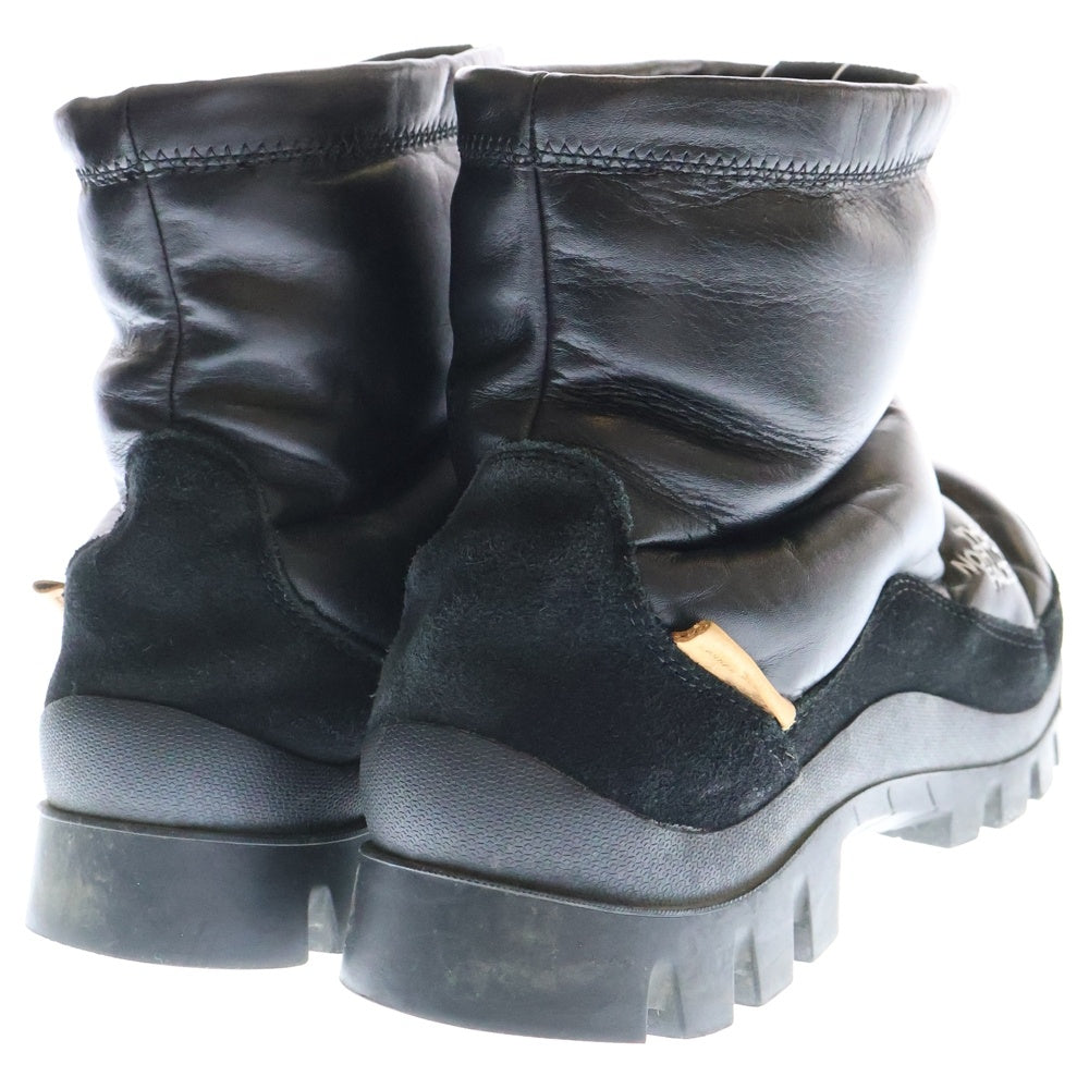 THE NORTH FACE(ザノースフェイス) ×Hender Scheme Nuptse Down Bootie NF52073H ×エンダースキーマ ヌプシダウンブーツ ブラック US10/28cm