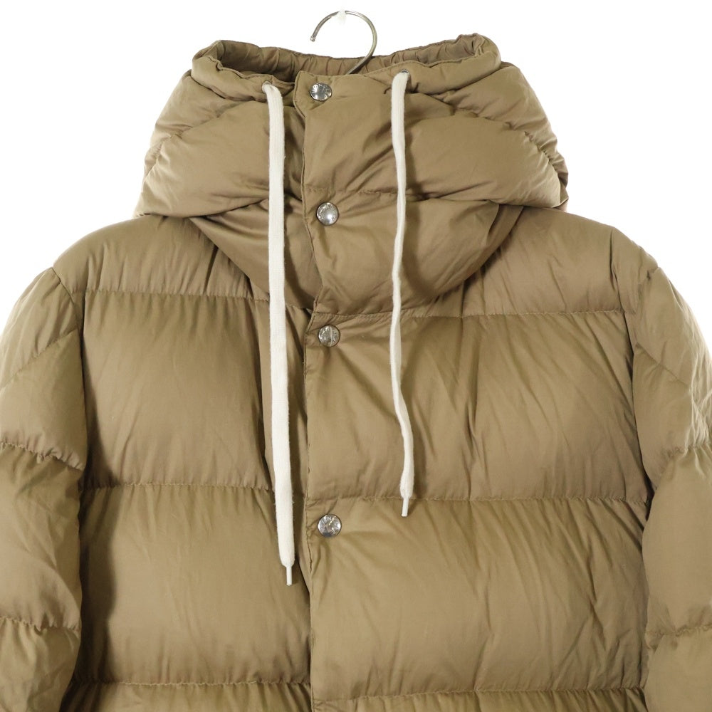 MONCLER(モンクレール) ROUBAUD フロント2ポケットジップアップダウンコート ブラウン F20911D50600