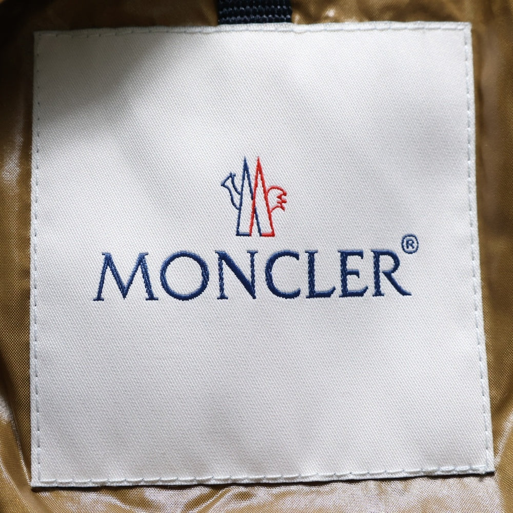 MONCLER(モンクレール) ROUBAUD フロント2ポケットジップアップダウンコート ブラウン F20911D50600