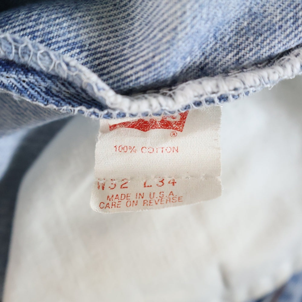Levi's(リーバイス) 501XX Denim Pant 501‐0000 ボタン裏546 両面タブ スモールe デニムパンツ ジーンズ ブルー