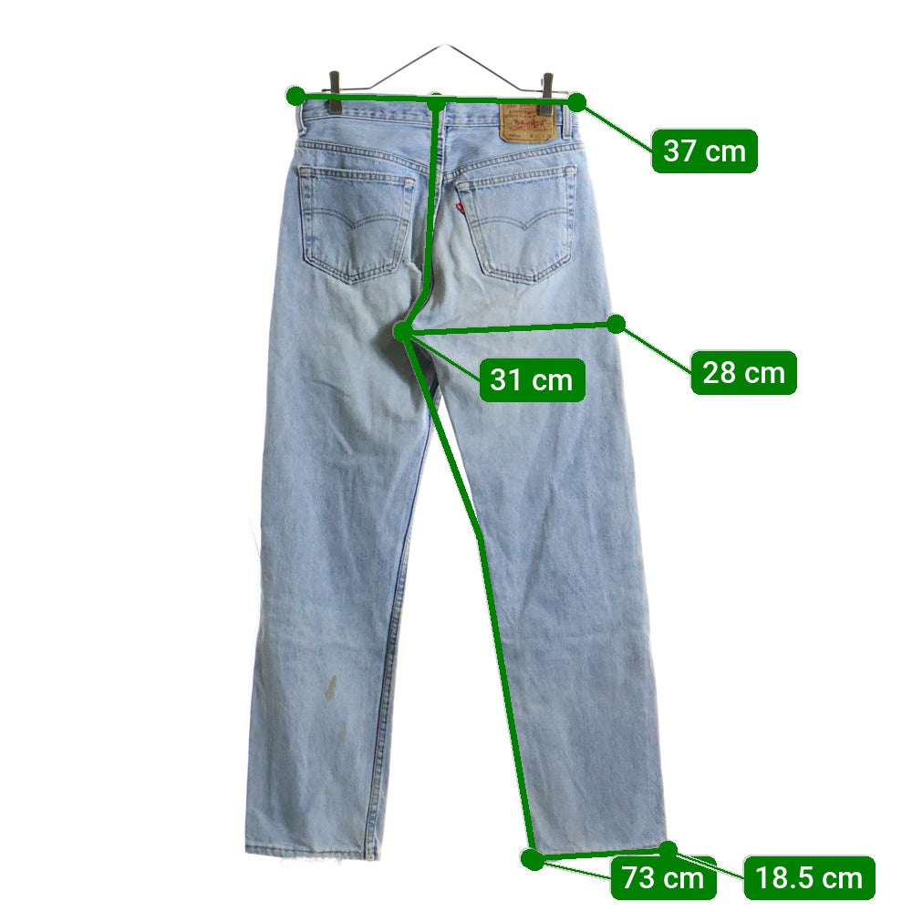 Levi's(リーバイス) 501XX Denim Pant 501‐0000 ボタン裏546 両面タブ スモールe デニムパンツ ジーンズ ブルー