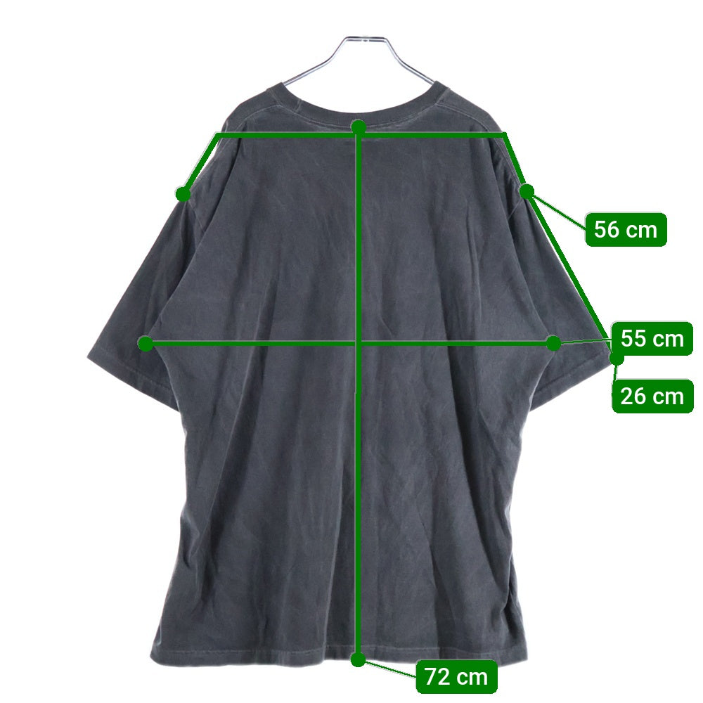 NEIGHBORHOOD(ネイバーフッド) 25SS COMING IN LOW S/S TEE 251PCNH-ST06 フロントプリント クルーネック半袖Tシャツカットソー ブラック