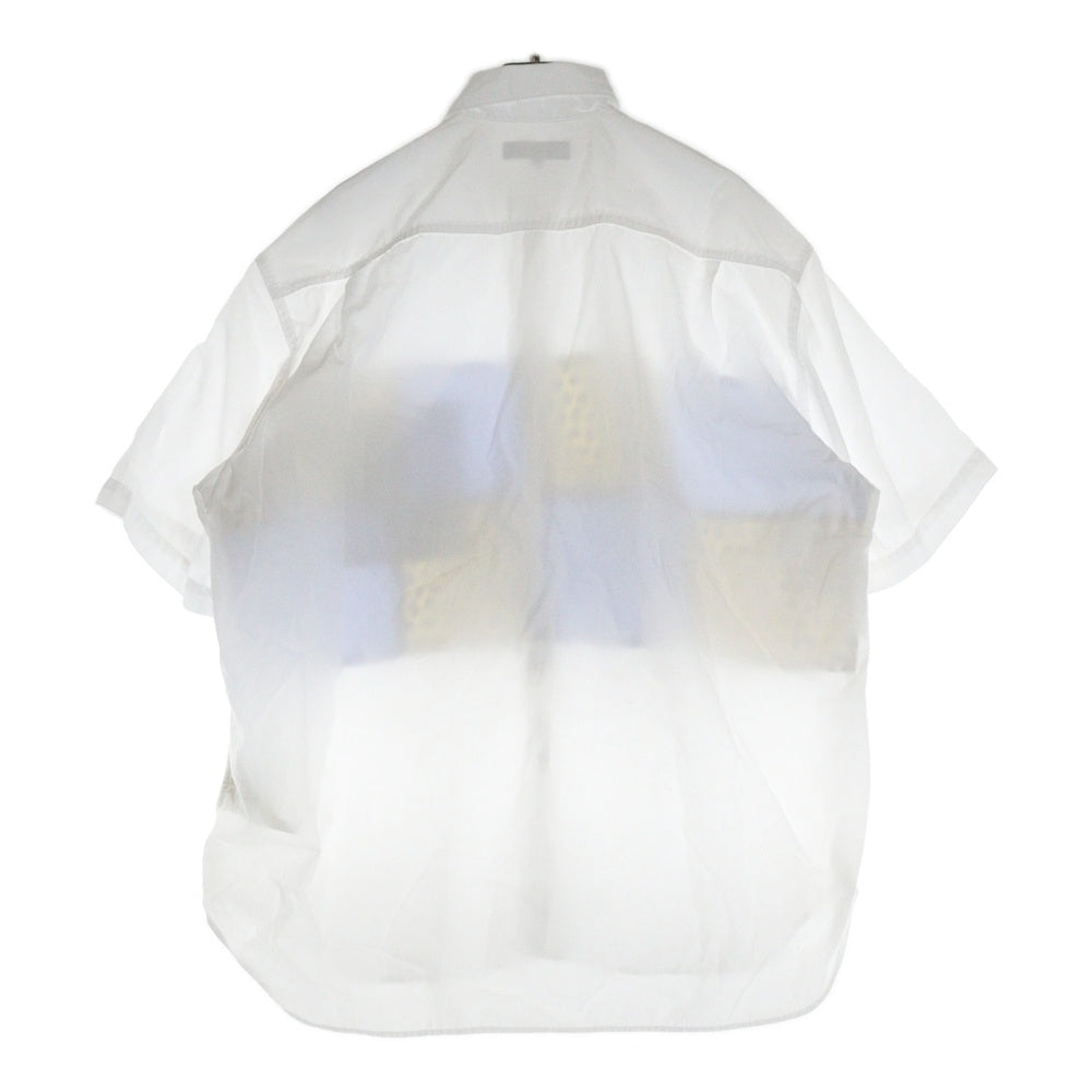 COMME des GARCONS HOMME(コムデギャルソンオム) S/S SHIRT HO-B016 マルチロゴ 半袖シャツ ホワイト
