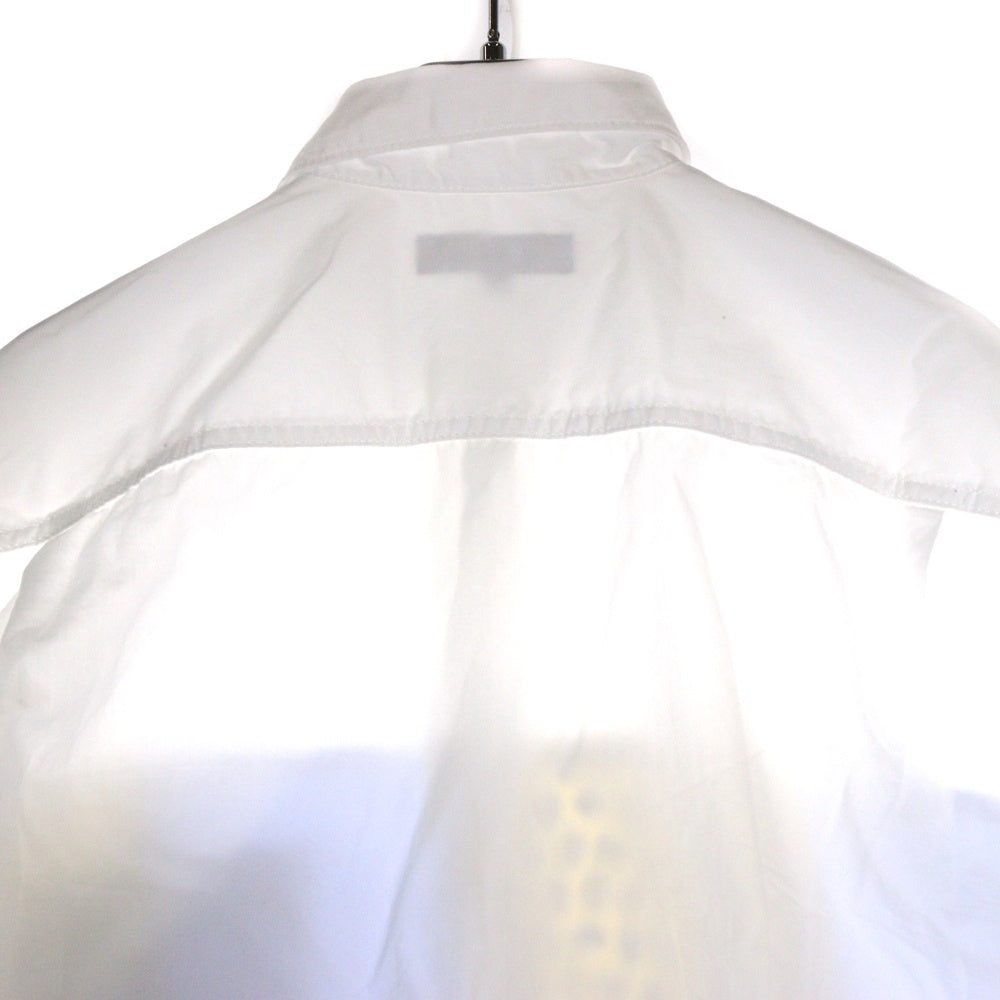 COMME des GARCONS HOMME(コムデギャルソンオム) S/S SHIRT HO-B016 マルチロゴ 半袖シャツ ホワイト