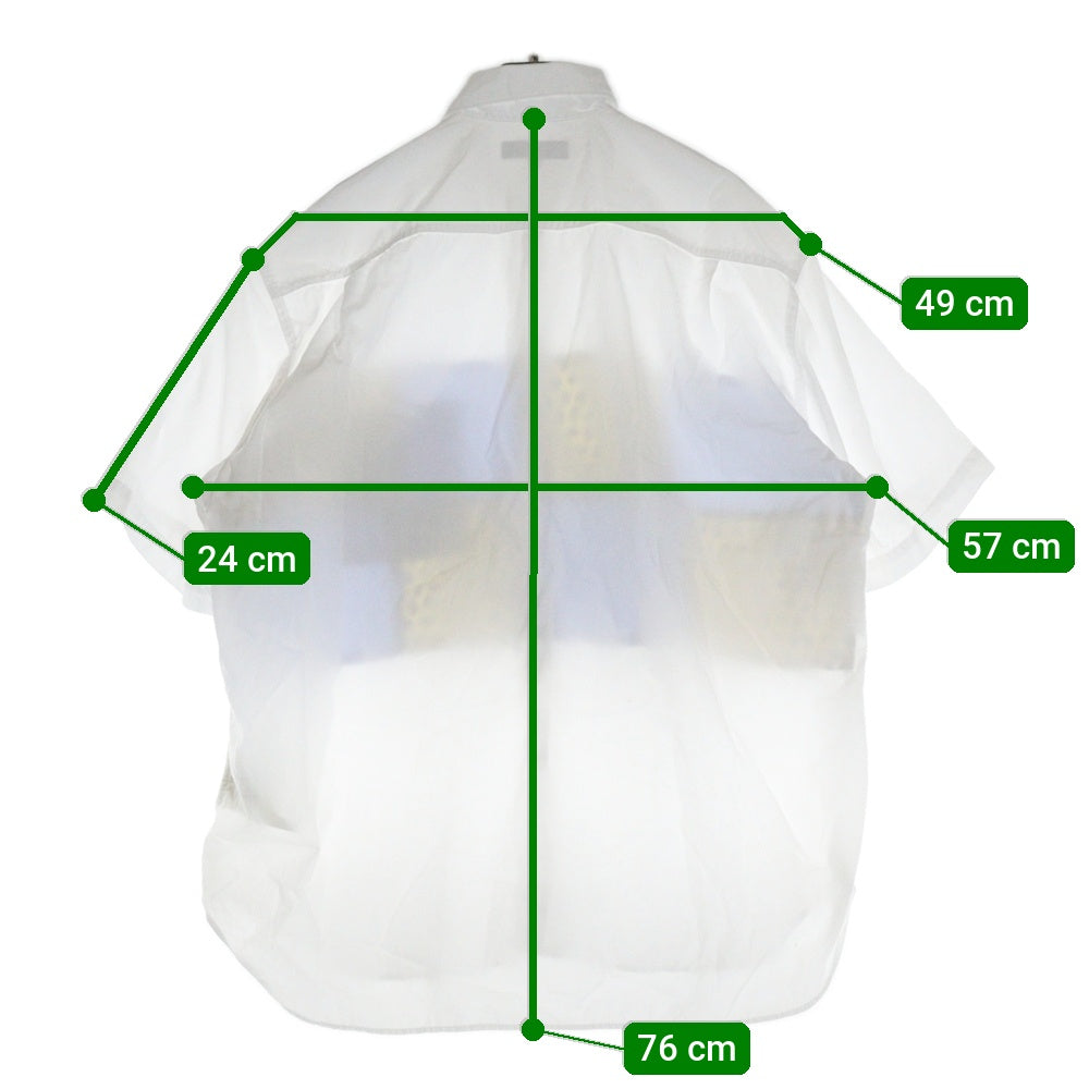 COMME des GARCONS HOMME(コムデギャルソンオム) S/S SHIRT HO-B016 マルチロゴ 半袖シャツ ホワイト