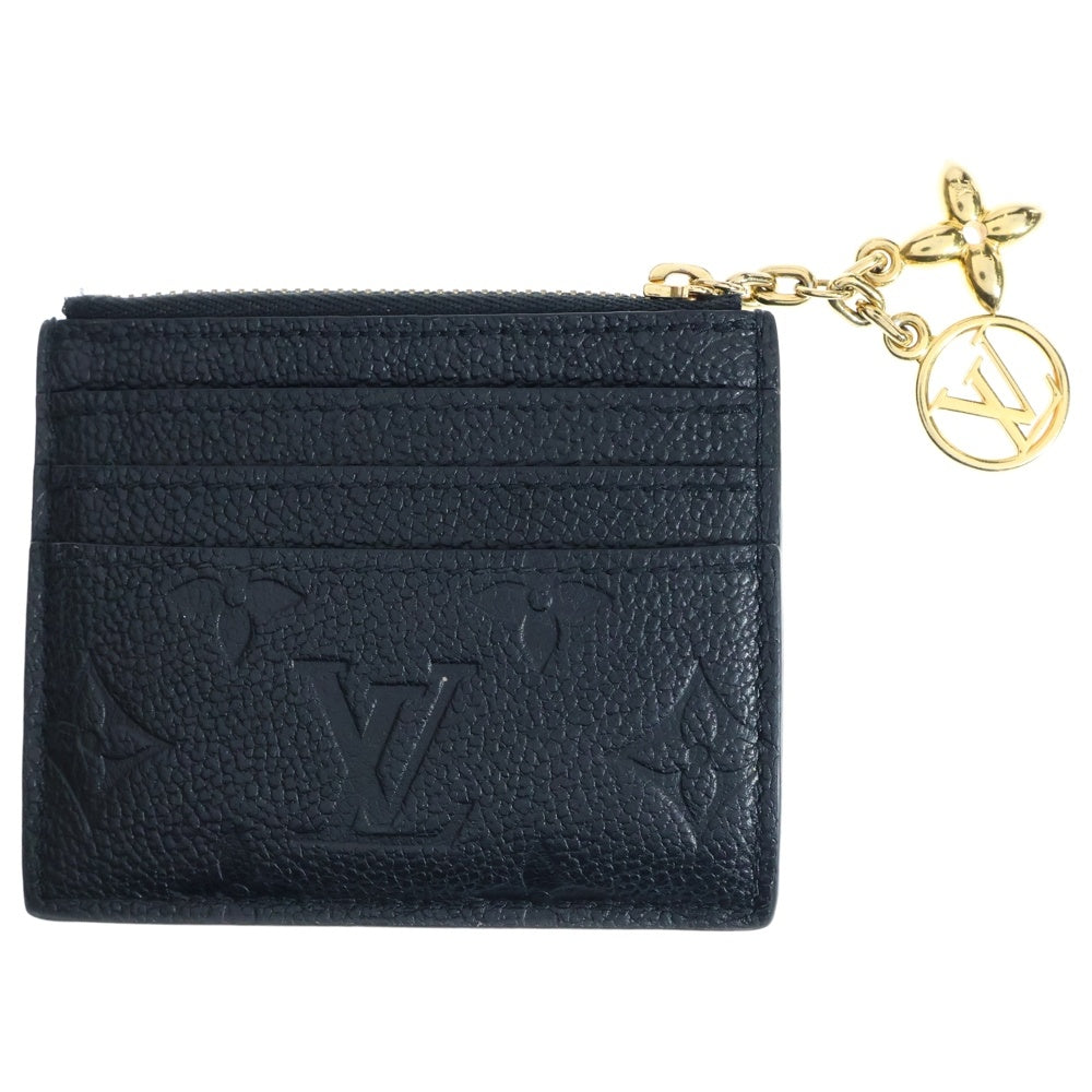 LOUIS VUITTON(ルイヴィトン) ポルト カルト フローラ カードケース ブラック/ゴールド M82639