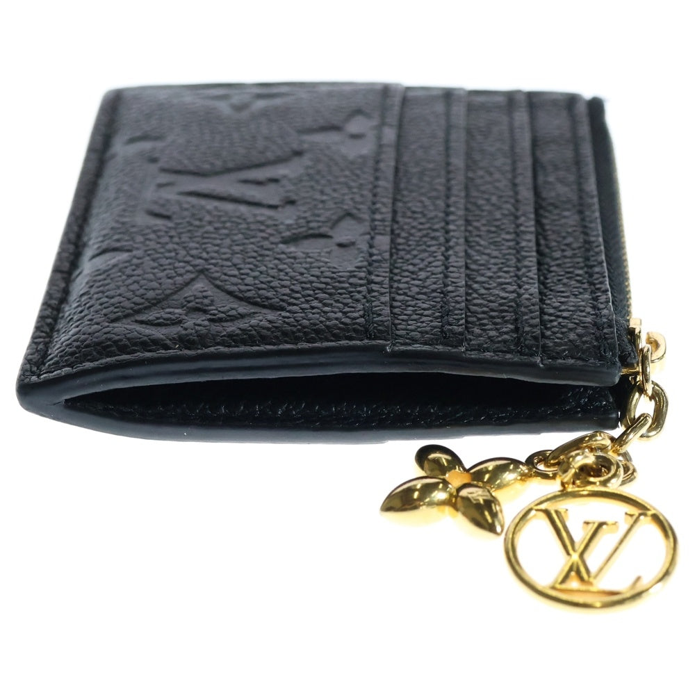 LOUIS VUITTON(ルイヴィトン) ポルト カルト フローラ カードケース ブラック/ゴールド M82639