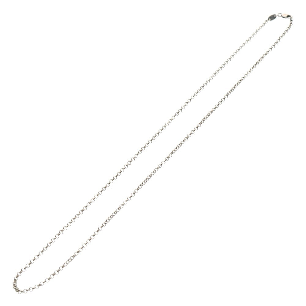 CHROME HEARTS(クロムハーツ) NECKCHAIN R20 ロールチェーンネックレス 20inch シルバー BCA084