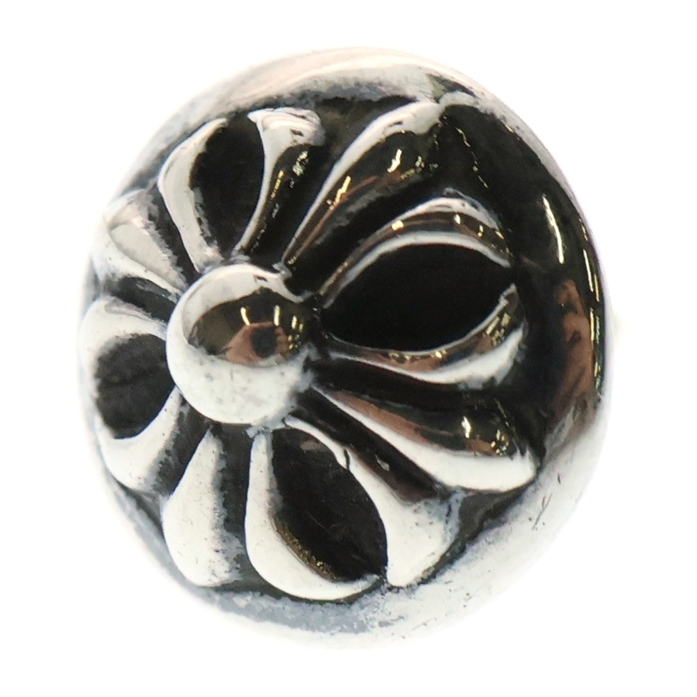 CHROME HEARTS(クロムハーツ) STUD CRSBLL クロスボールスタッドピアス シルバー BCA110