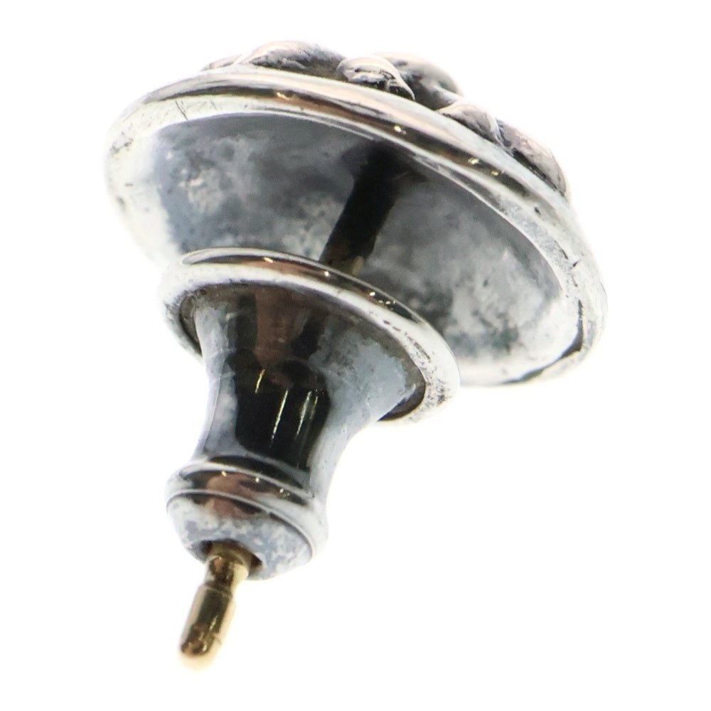 CHROME HEARTS(クロムハーツ) STUD CRSBLL クロスボールスタッドピアス シルバー BCA110