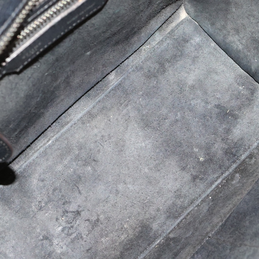 CELINE(セリーヌ) ラゲージ マイクロ ショッパー ハンドバッグ ブラック 167793DRU