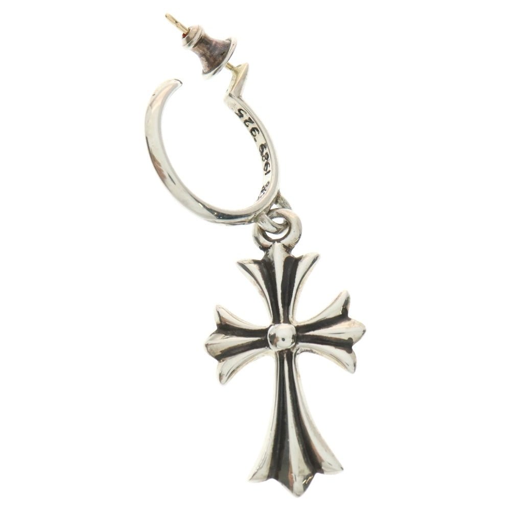 CHROME HEARTS(クロムハーツ) TINY CH CROSS タイニーCHクロス フープピアス シルバー BCA115