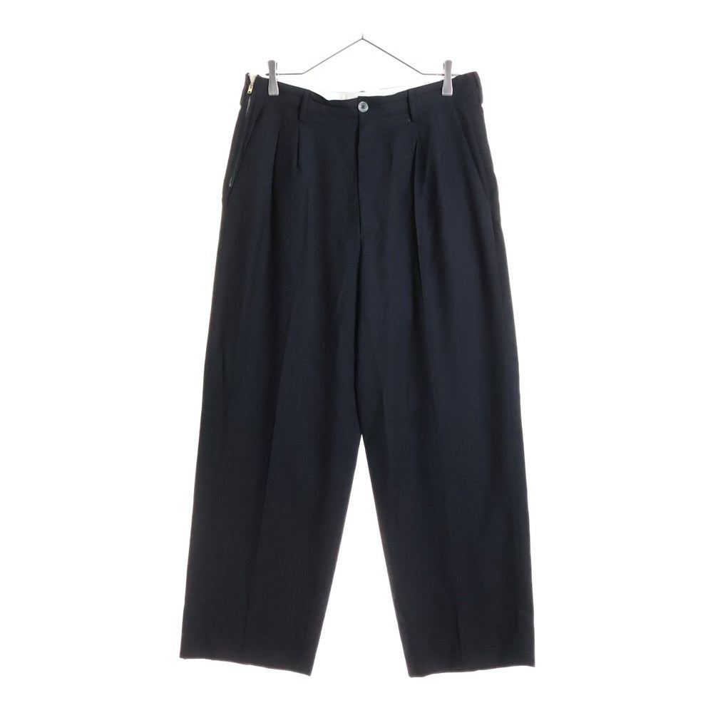 MAGLIANO(マリアーノ) 24SS ジップディテール2タックスラックスパンツ ブラック