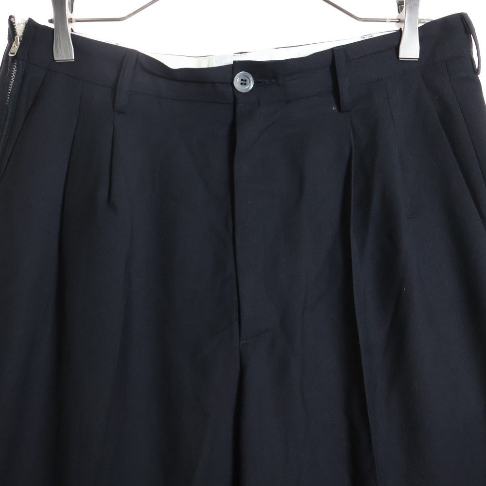 MAGLIANO(マリアーノ) 24SS ジップディテール2タックスラックスパンツ ブラック