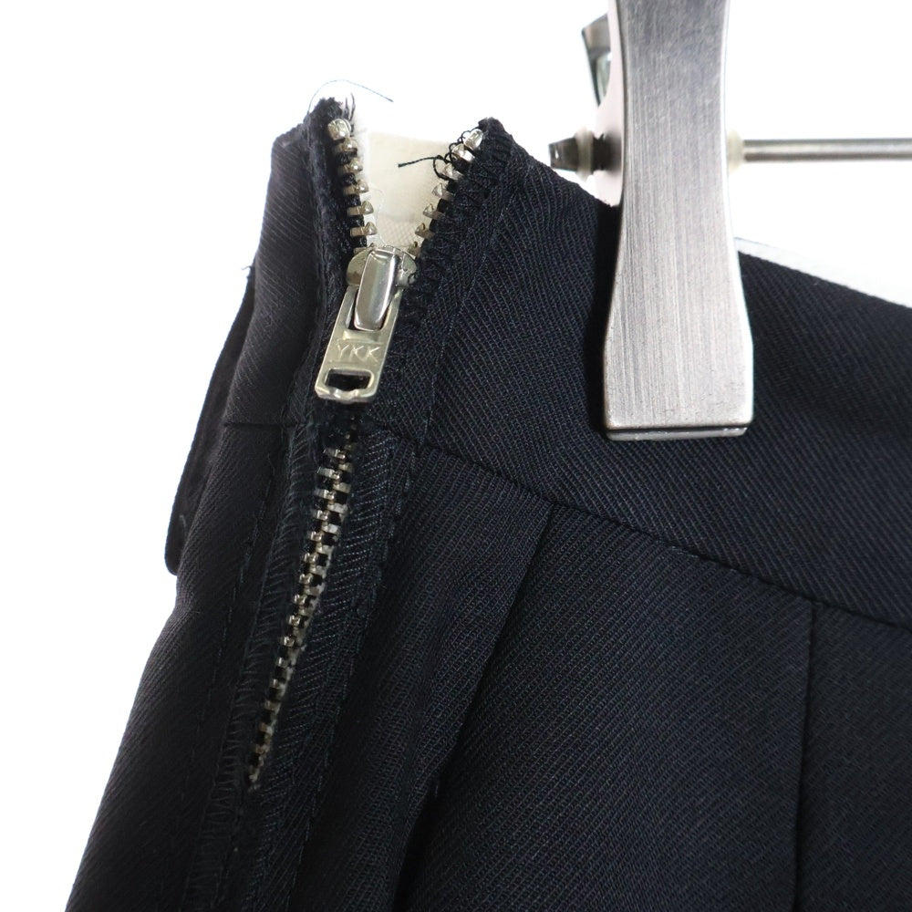 MAGLIANO(マリアーノ) 24SS ジップディテール2タックスラックスパンツ ブラック