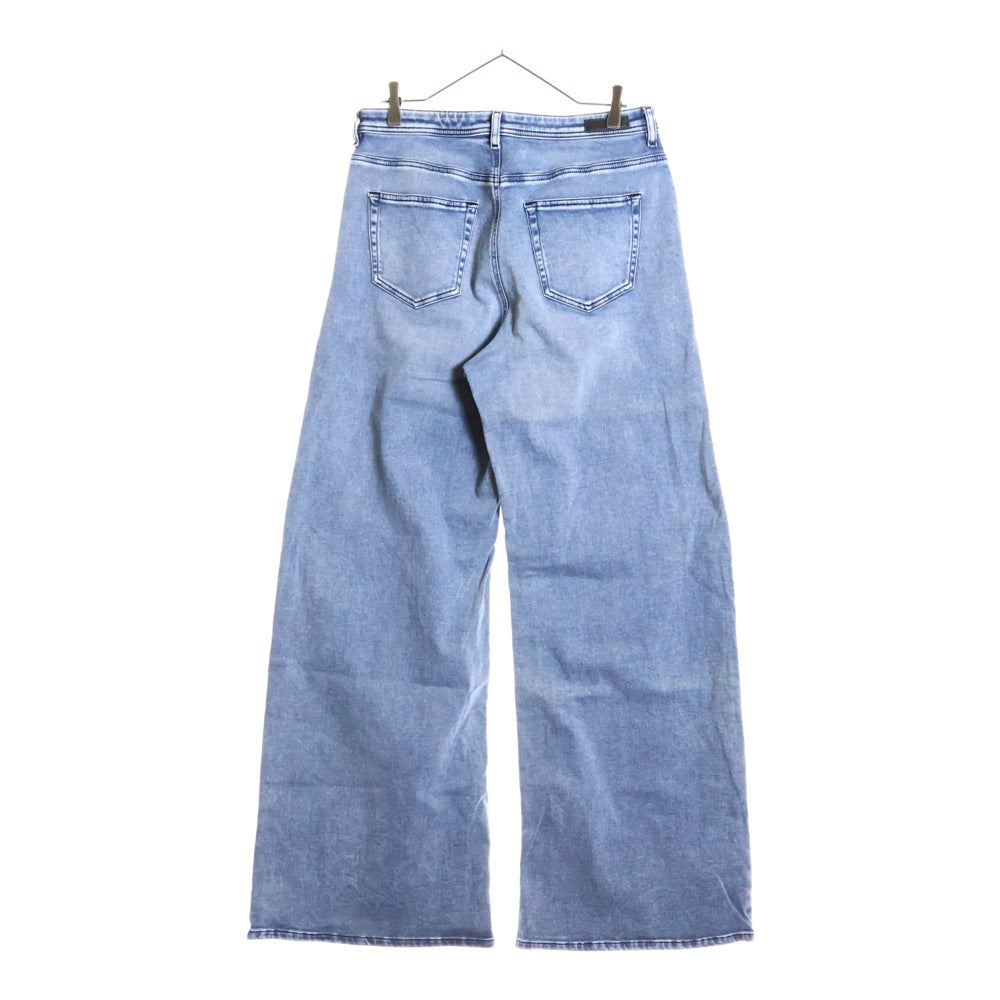 DIESEL INDUSTRY(ディーゼルインダストリー) レギュラールーズフィット ワイドデニムパンツ ジーンズ ブルー A18068 R69ZU