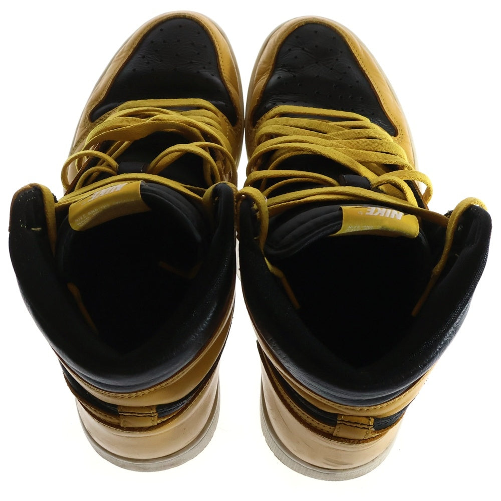 NIKE(ナイキ) AIR JORDAN1 RETRO HIGH OG POLLEN 555088-701 エアジョーダン 1 レトロ パラン ハイカットスニーカー ブラック/イエロー US10/28cm