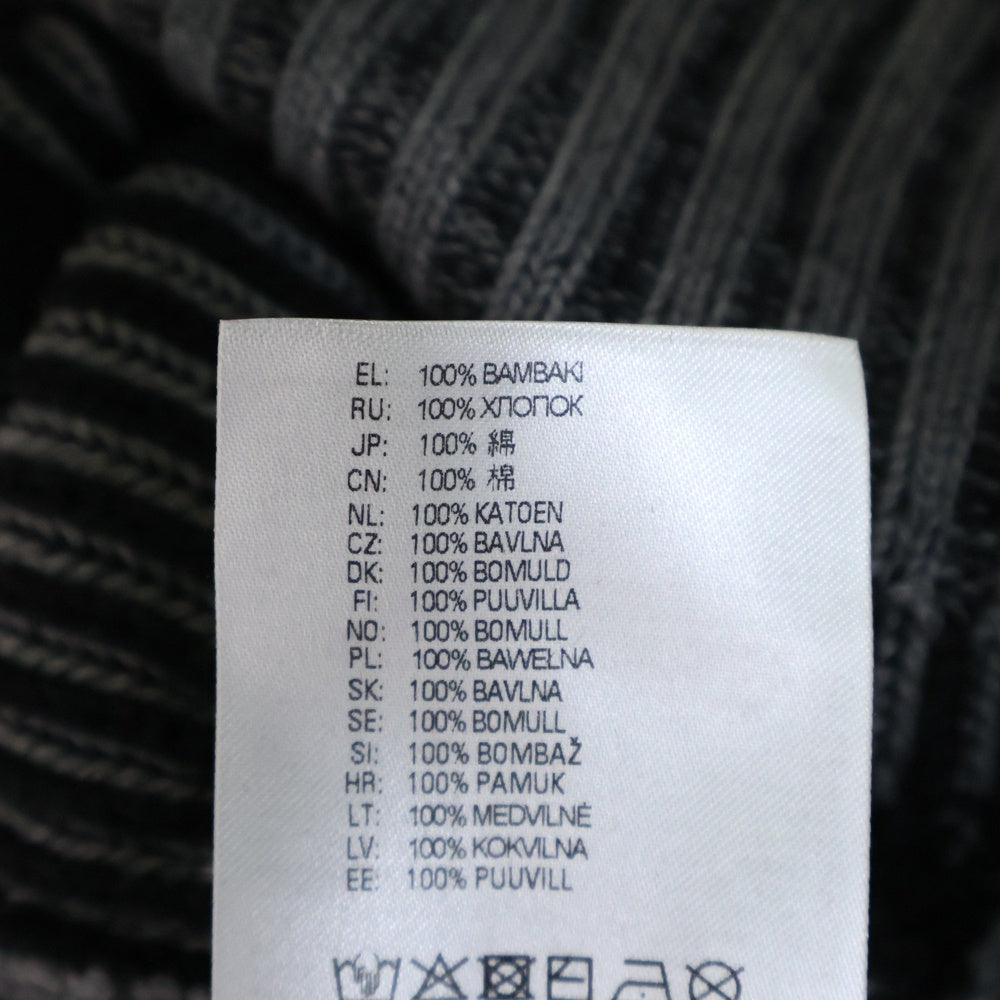 DIESEL(ディーゼル) アームロゴ ニット ジップジャケット グレー A11192 0CMAY