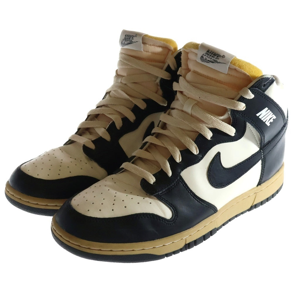 NIKE(ナイキ) WMNS DUNK HIGH Black and Sail DZ4732-133 ウィメンズ ダンク ハイカットスニーカー ブラック/ホワイト US11/28cm